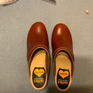 Swedish Hasbeens Super High Cognac size 40